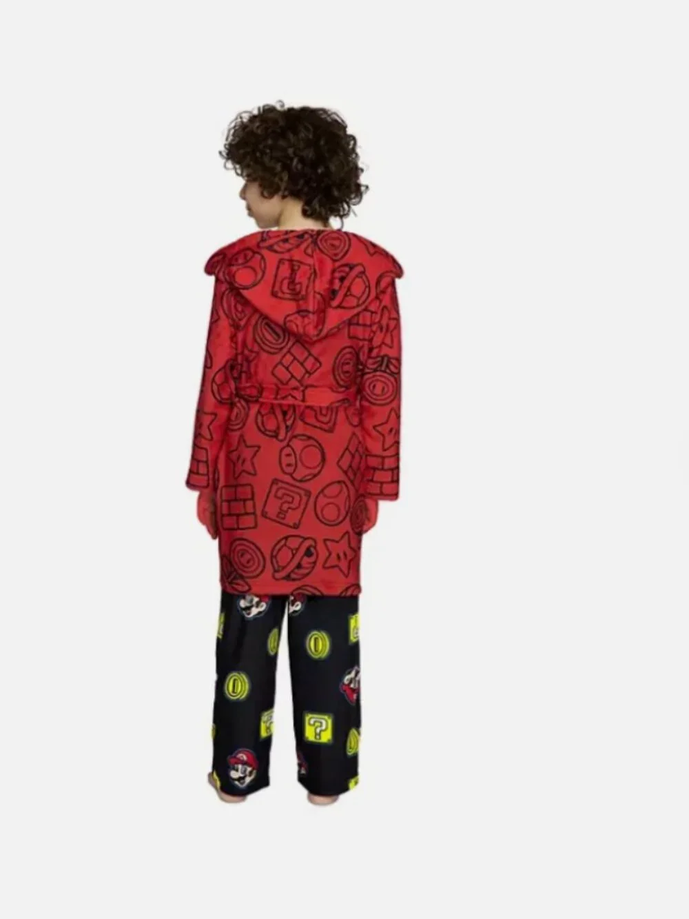Super Mario Boys 3-Piece Robe & Pajama Set